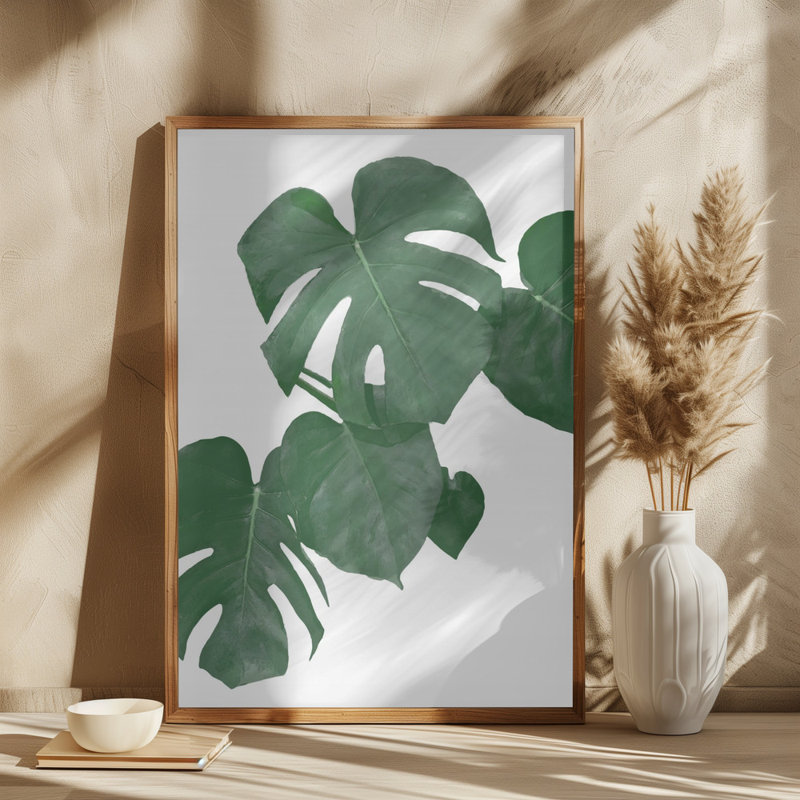 Monstera 01, 76.2 cm H x 50.8 cm W