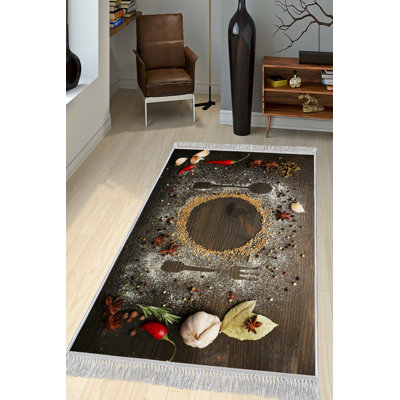 Luxueux tapis en velours de 5,2 x 7,5 pi | Tissu 100% velours, semelle 100% coton, hauteur des poils de 0,4 po | Antibactérien, antidérapant, lavable à la machine | Impression numérique 3D élégante, parfaite pour le décor du salon et de la chambre à coucher