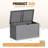 245 Gallon Thick-Walled Resin Deck Box, Indoor Outdoor Lockable Storage Box With Removable Dividers-108191035