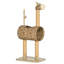 Addre Cat Tree Cute Giraffe for Indoor Cats 485 x 345 x 101cm Beige
