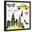 NYC Chic by Molly Rosner - Painting on Canvas-20115854