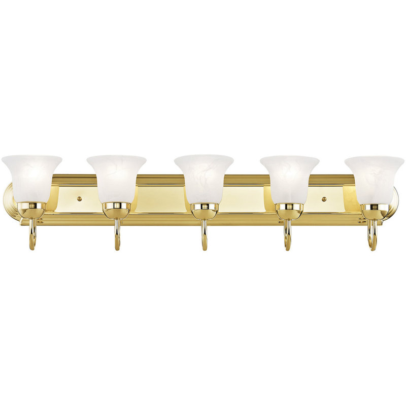 Éclairage pour meuble-lavabo 5 lumières Rueter