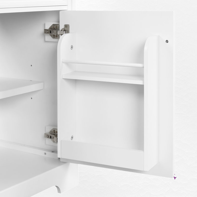 20" Single Vanity With Ceramic Top, White