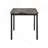 Faux Marble Top Metal Frame Dinette Table