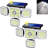 Solar Power Outdoor Flood Light  with Motion Sensor Lights