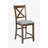 5 Piece Dining Table Set For 4, Counter Height Kitchen Table Set With Square Table