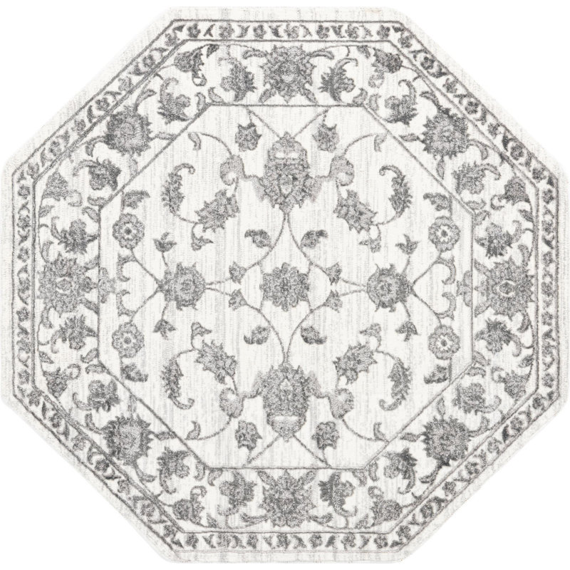 Emmersen Oriental Indoor Rug, Octagon 5'3"