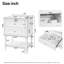 Meuble-lavabo de salle de bain 24 po avec lavabo en céramique-126232989