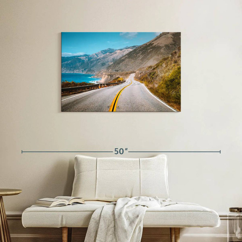 Mehar Highway One, 24" H x 36" W