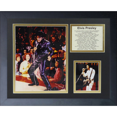 Elvis Presley in Concert Framed Memorabili