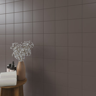 Carreaux muraux Daltile Color Wheel 6 x 6 Matte Artisan Brown (50 pièces par carton) (12,50 pi² par carton)