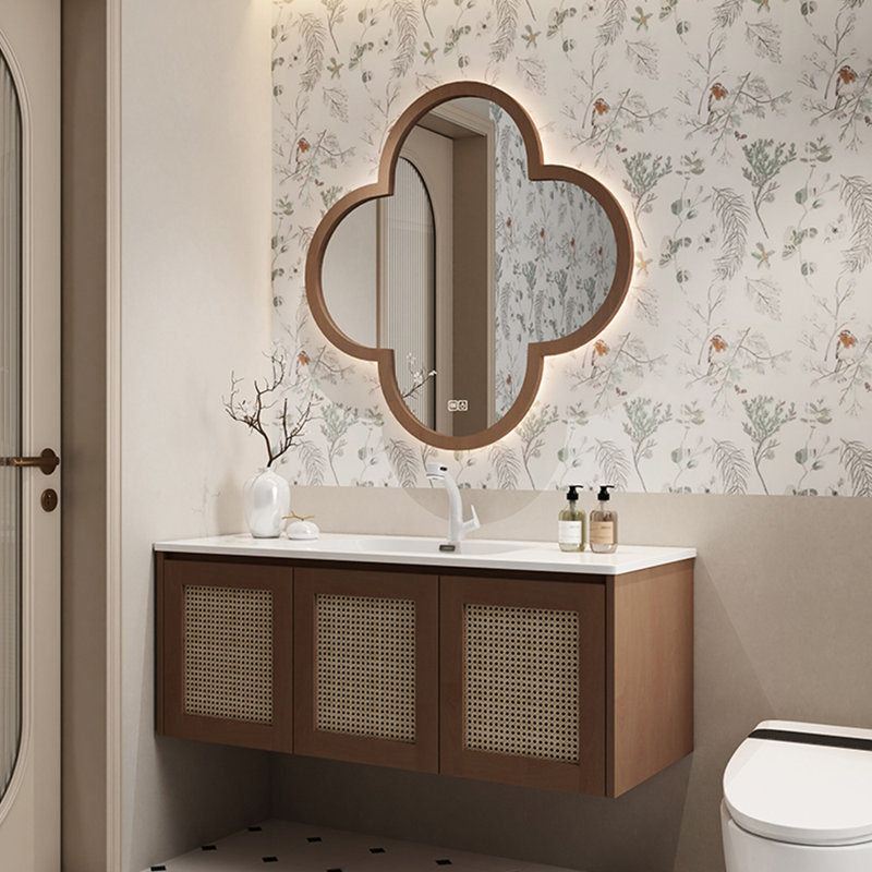 Armoire de salle de bain moderne et simple haut de gamme