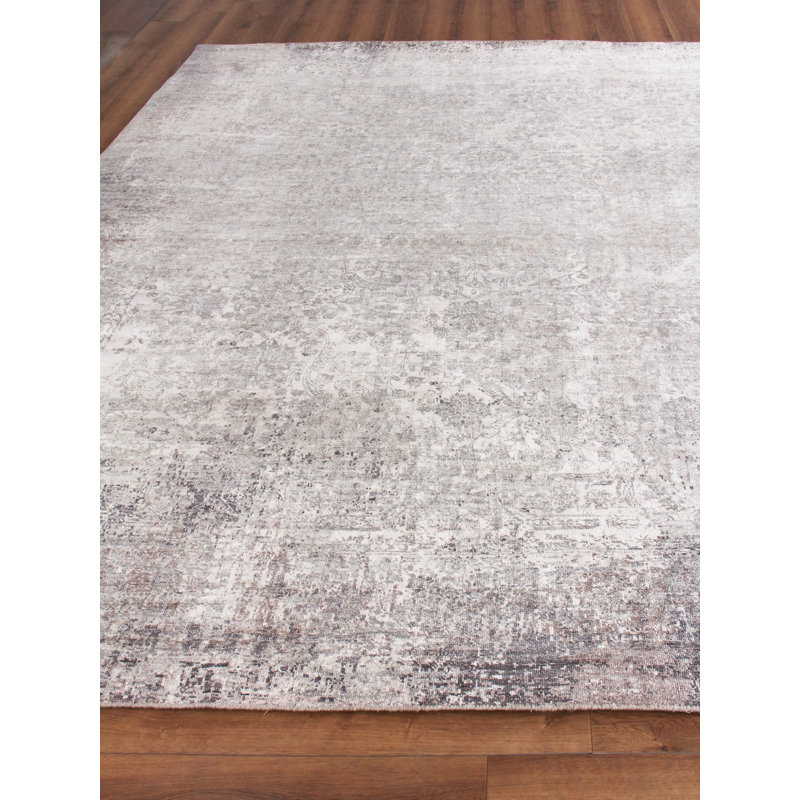 Silk Area Rug, Rectangle 13' x 14'