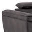 Canapé modulaire Panie, appuis-tête réglables, tissu gris, 125 po-117559204