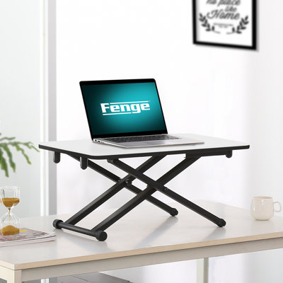 Bureau debout ergonomique pour ordinateur portable / moniteur unique Fenge