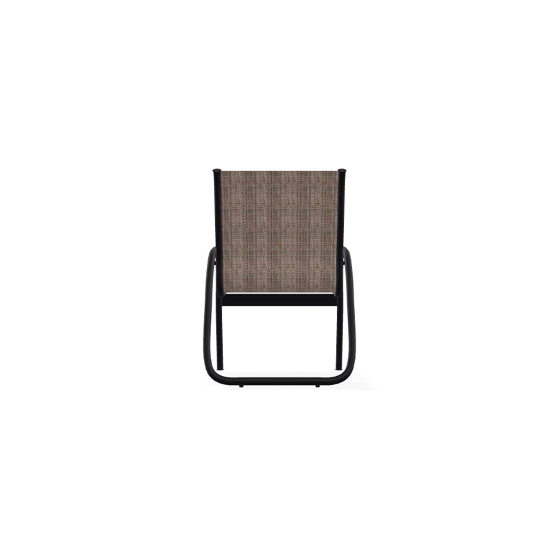 Fauteuil de patio Gardenella, Taupe Harper Sunbrella®, Noir texturé