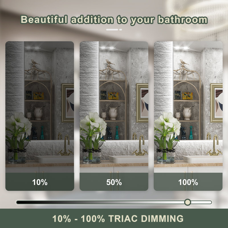 Miroir mural Sirard, 32 po x 24 po