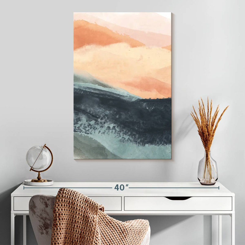 Avery Dark Soft Waves II, 30" H x 20" W