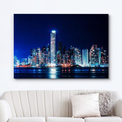 Architecture Building " City Lights Night Panama Canal Architecture Cityscape Photography Rustic Scenic Modern "