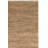 Concord Natural Fiber Hand Woven Jute/Cotton Striped Rug in Natural-1119479416