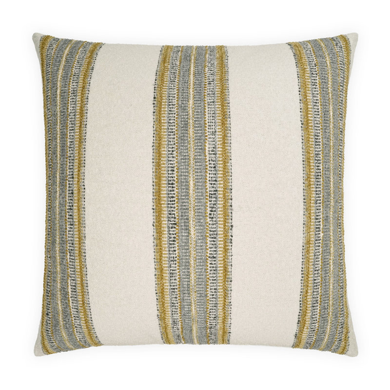 Symi Square Pillow Cover & Insert, Spice, Square 22"