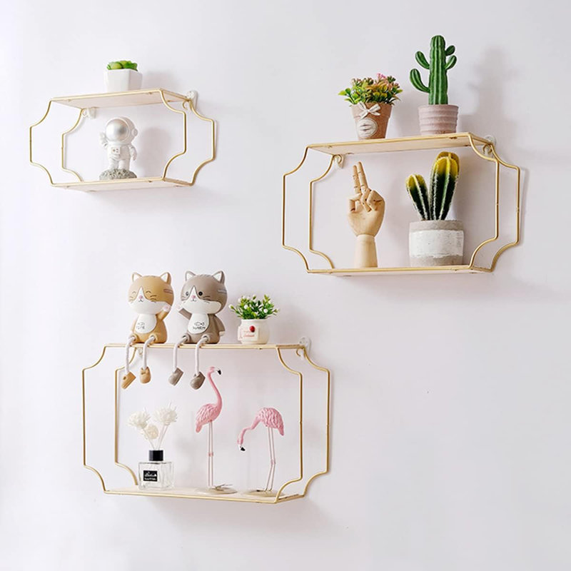 Makyiah 3 Piece Floating Shelf