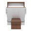 Lit escamotable avec bureau escamotable Murphy-1117305141