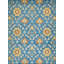 Savannah Hand Tufted New Zealand Wool Blue/Multi Area Rug-501026535