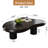 Modern Black Cloud  46" Coffee Table With 3 Legs For Living Room,Bedroom-1033036304