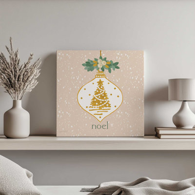 «Snowy Noel Ornament» par Annie Lapoint, reproduction d'art