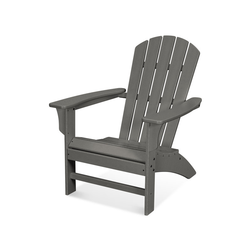 TREX Outdoors Yacht Club Adirondack Chair, Stepping Stone