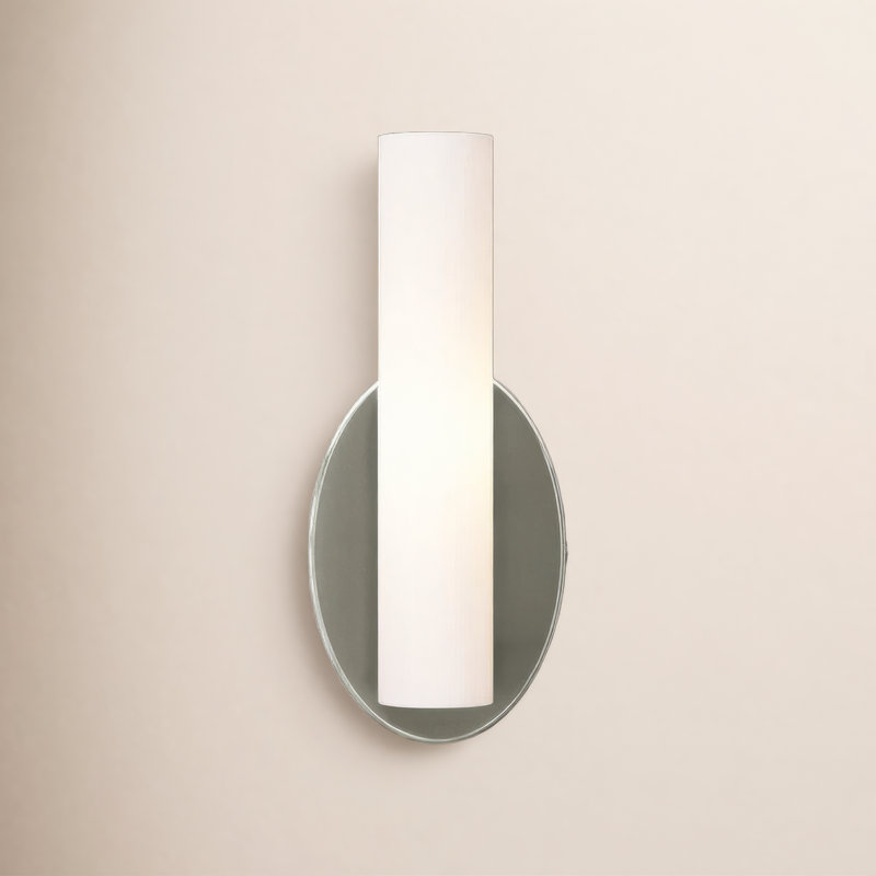 Delphine LED Flush Mounted Sconce, Brushed Nickel