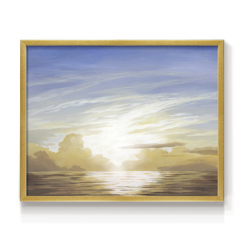 «Luminous Waters III», reproduction encadrée, H 8 po x l 10 po