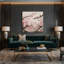 Art mural sur toile Botanical Cherry Blossoms-1106649658