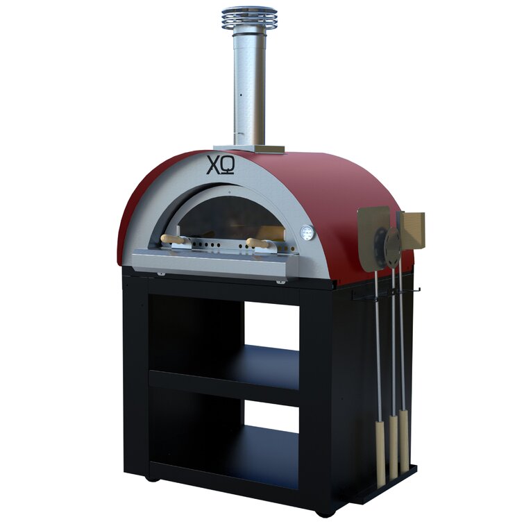 XO Optional Glass Door for 40 Pizza Oven with Stainless Steel