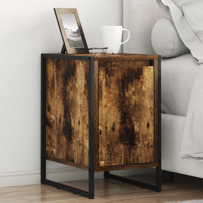 39.5cm W Manufactured Wood Bedside Table
