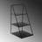 Decorative Metal Accessory, Black Finish, 6.3 x 12.0 x 6.7 inches | 100% Metal Construction, Thickness: 0.05 inches | Ideal for Home Decor, Durable and Stylish Accent Piece for Any Room-114281933-114281922