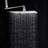 Rain Shower Head With Shower Arm  (12 Inch Square)