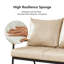 Ukiah 2 Seater Faux Leather Sofa-1795398024