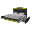 Bed Frame With 4 Storage Drawers & Dual LED Lights-1781524859-1781524857