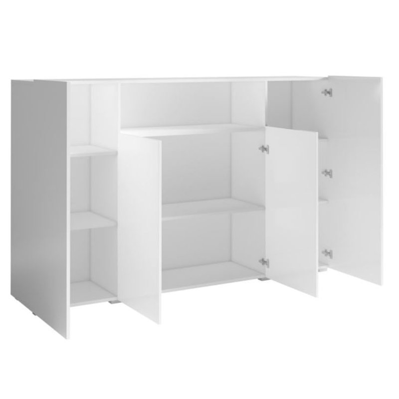 182cm Sideboard, White Gloss