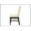 Chaise de salle à manger rembourrée haut de gamme en sherpa avec dossier creux - Polyvalente et confortable pour plusieurs pièces
