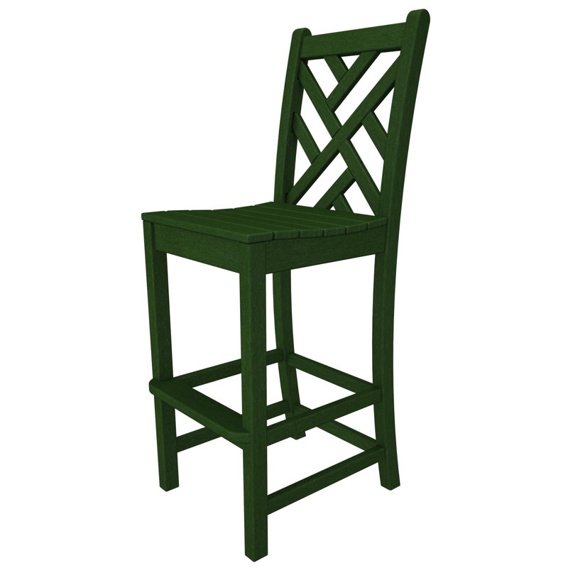 Chaise de bar Lakeside POLYWOOD Chippendale, Vert