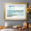 «Shimmering Shore Macro», reproduction encadrée de qualité supérieure - prête à être accrochée-2058066275-2058066285