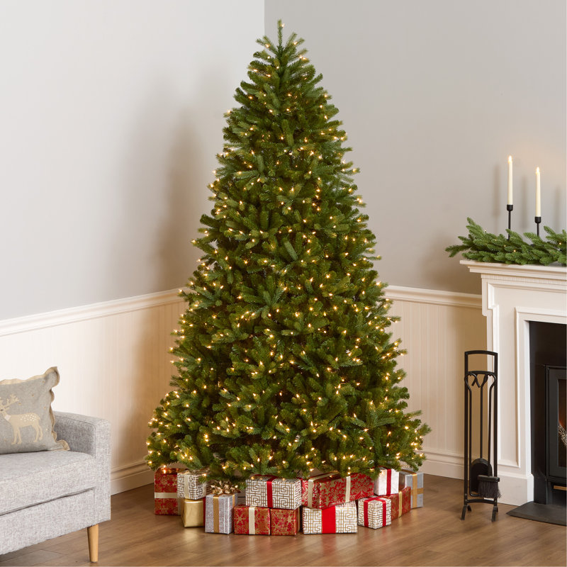 Pre-Lit Fir Christmas Tree, 7'5"