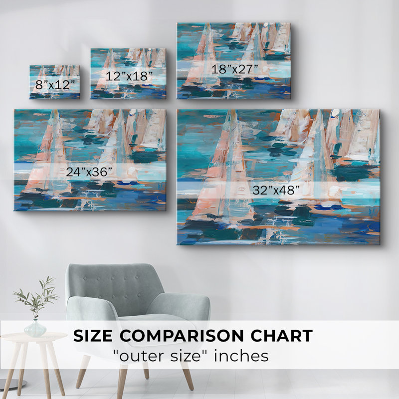 Pop Regatta I - galerie Cavas, 12 x 18