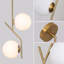 Luminaire suspendu en laiton 2 lumières