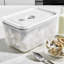 Fresh & Save Plastic Meal Prep BPA-Free- Assorted Sizes 3 Container Food Storage Set