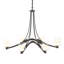 Oval Ribbon 6 - Light Shaded Classic/Traditional Chandelier-1748523109-1748523112