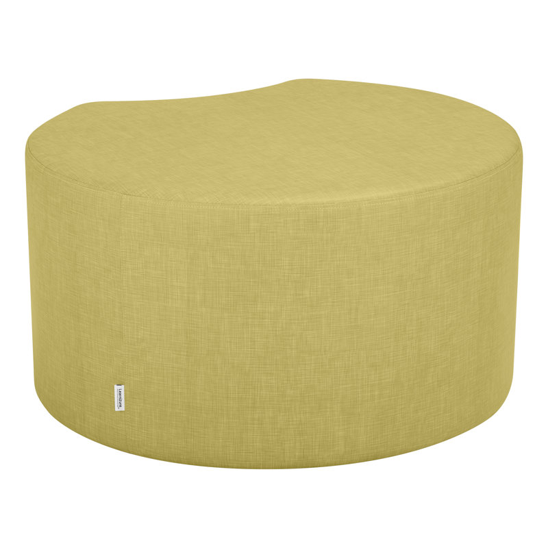 Learniture Structured Crescent Stool -Flexible Modular Collaborative Soft Seating For Office, Home, Lounge And School Classrooms With Durable Frame 1014N